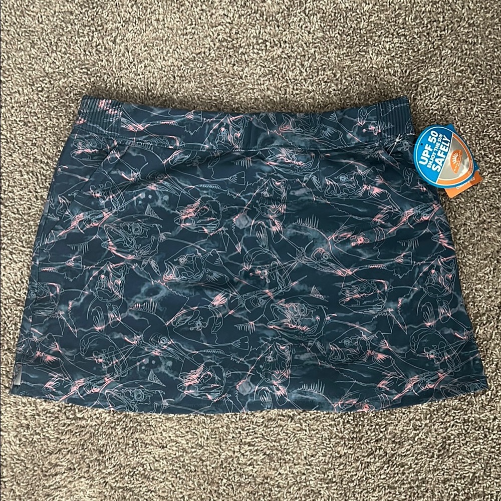 Columbia Blue Mini Pencil Skirt for Athletic Occasions